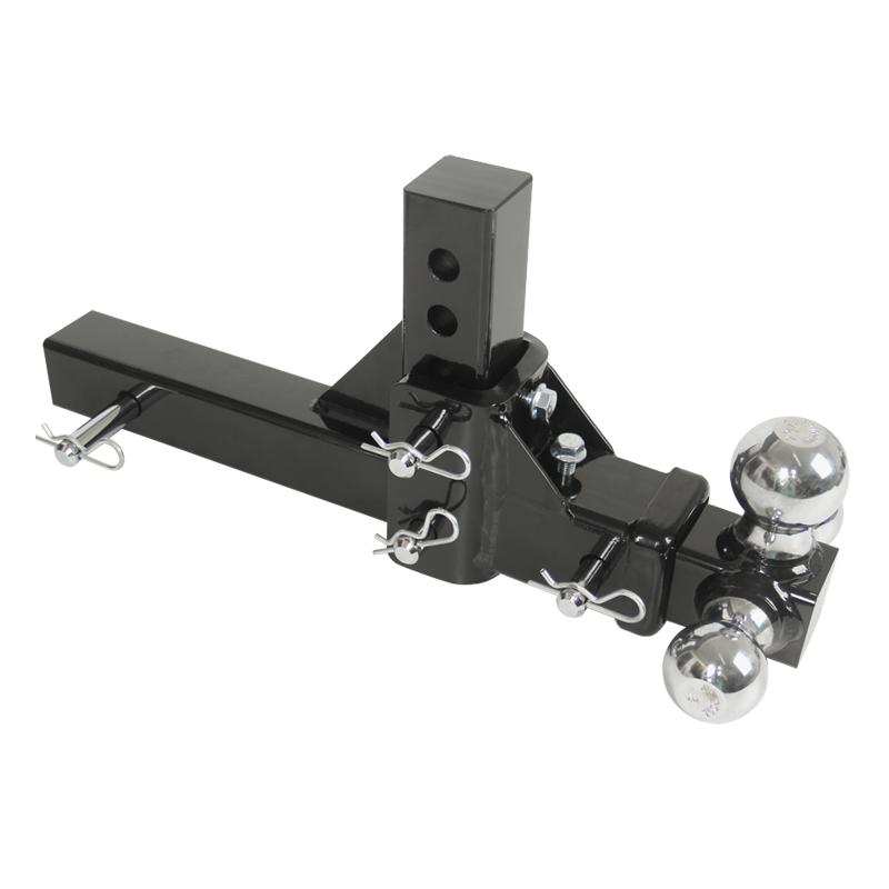Removable Adjustable tri ball Off-Road Trailer Arm Heavy duty steel Tow Hook Modification Parts Trailer hitch