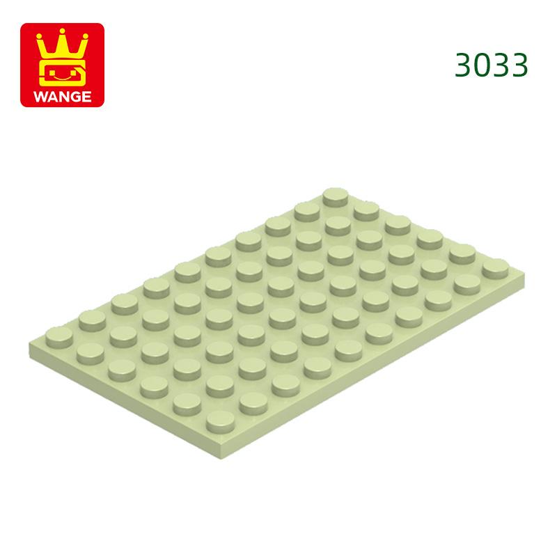 

12Pcs/Lot 3033 6x10 Basic Plate Builidng Blocks Moc Parts Compatible with Bricks DIY Children s Assembly Toys Gift Box about 12pcs