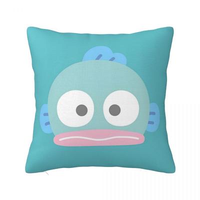 Cartoon Hangyodon Pillowcase Soft Polyester Cushion Cover Decorative Pillow Case Cover Home Square 45*45cm