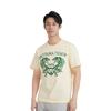 ONITSUKA TIGER Straight Cut Round Neck Comfortable Short Sleeve T-Shirt Unisex Tops Off-White 2183B368-700