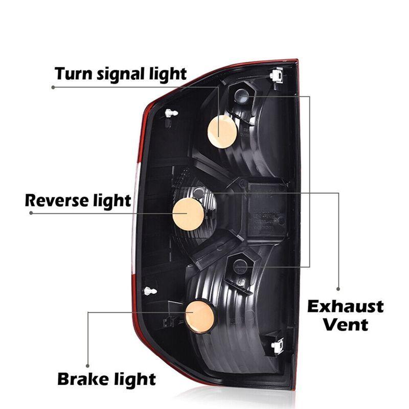 Precise Car Halogen Tail Lamp Assembly For TOYOTA 4.0L 4.6L 5.7L 2014-2021 Rear Brake Light