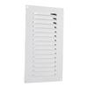 2PCS Air Venting Panel Covers 316 Stainless Steel 15 Slots Rectangular Louvered Air Vent for Ship Yatch