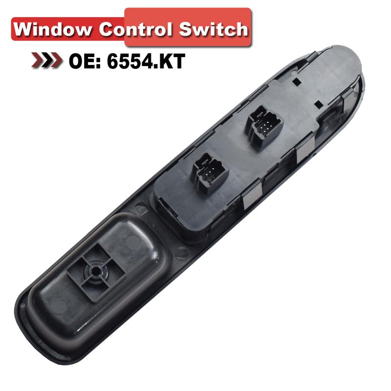 6554KT 6554.KT For Peugeot 307 2002-2014 Car Electric Power Master Window Switch Lifter Console Button 6554KT Front Left Side