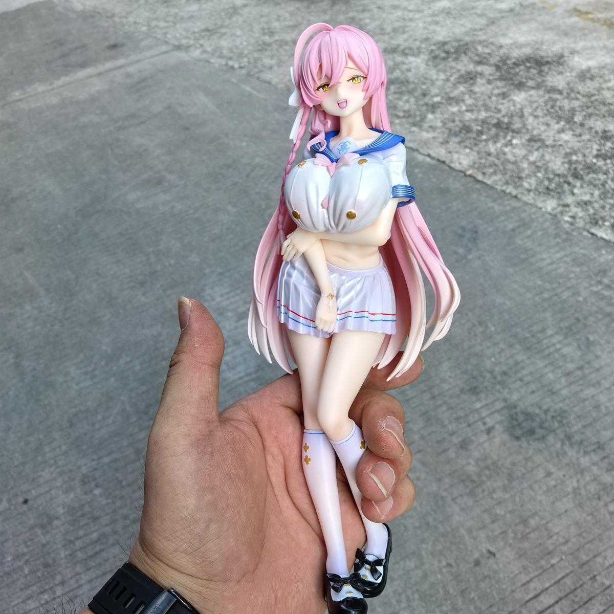 

Epic-Works Blue Archive Figure 1/7 Urawa Hanako Animation Girl Figure POLYVINYL CHLORIDE Action Miniature Figure 27cm Adult Collector-Worthy Game (As shown-14246)-