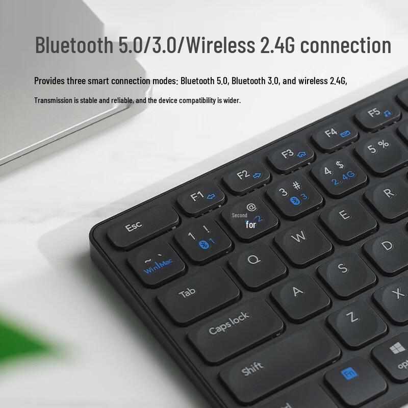 Rapoo E9550G Multi-Mode Slim Wireless Keyboard