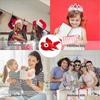 Soft Plush Goldfish Pillow Toy, 13.8" Cute Fish Stuffed Animal, Red Gift for Kids