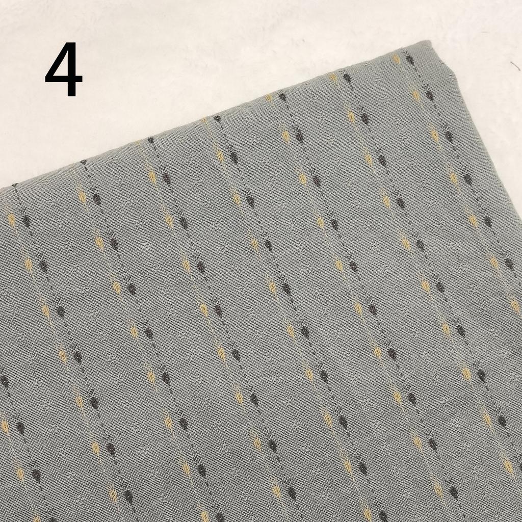 Bargain price yarn-dyed first dye woven cotton plaid brocade patchwork quilt craft fabric cloth DIY stitch sew doll clothes