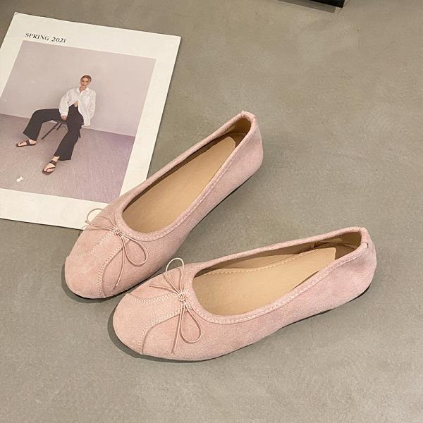 Fashion Grandma Shoes Soft Female Footwear 2025 Fashion Women's All-Match New Boat Dress Modis Golden Retro Summer Flat Boat Shoe All-Ma