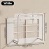 Easy To Install Non Drilling Wall Mounted Router Bracket Multifunctional Stylish White Cast Iron Multi-Purpose Storage Rack New