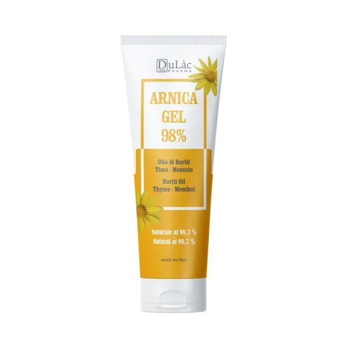 Gel d'Arnica Extra Fort 98% - Massage Musculaire Et Articulaire - 100 Ml - Made In Italy - Peaux Sensibles