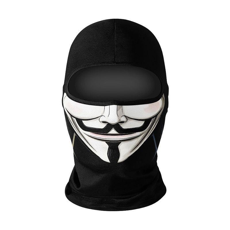 Unisex Ice Silk Breathable Motorcycle Face Mask for Summer Riding & Sun Protection