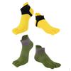 4Pcs Everyday Five Toe Socks Sports Running Ankle