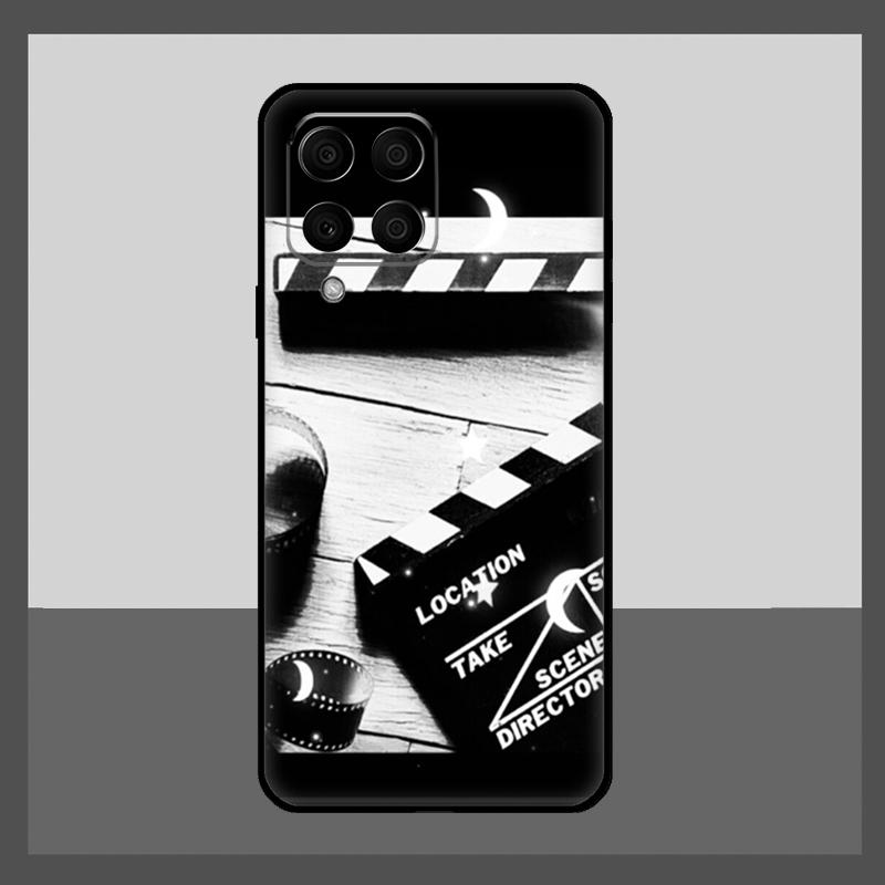 Clapper Board Case For Samsung Galaxy M31 M21 M13 M33 M53 M15 M35 M55 M16 M36 M56 M12 M32 M52 M14 M34 M54