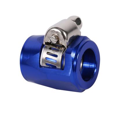 Embout de Flexible AN6 s Carburant Huile Eau Ligne Clip Serre-câble pour Auto Voiture Bleu
