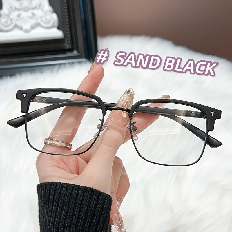 Classic Neutral Flat Light Glasses with Retro Style Leading Fashion Unique Trendy Styles Showcasing Personality and Taste