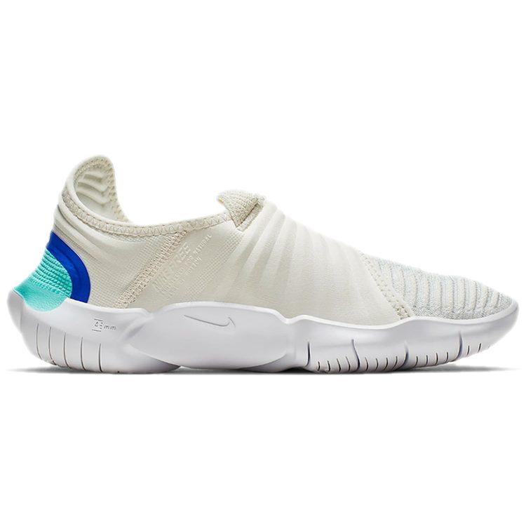 Nike Free Rn Flyknit 3.0 'Sail Racer Blue' Women's AQ5708-100