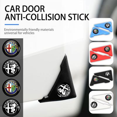 For Car Door Corner Protector Cover Edge Guard Anti-Collision Scratch Giulietta GT 159 147 156 Mito Brera Giulia