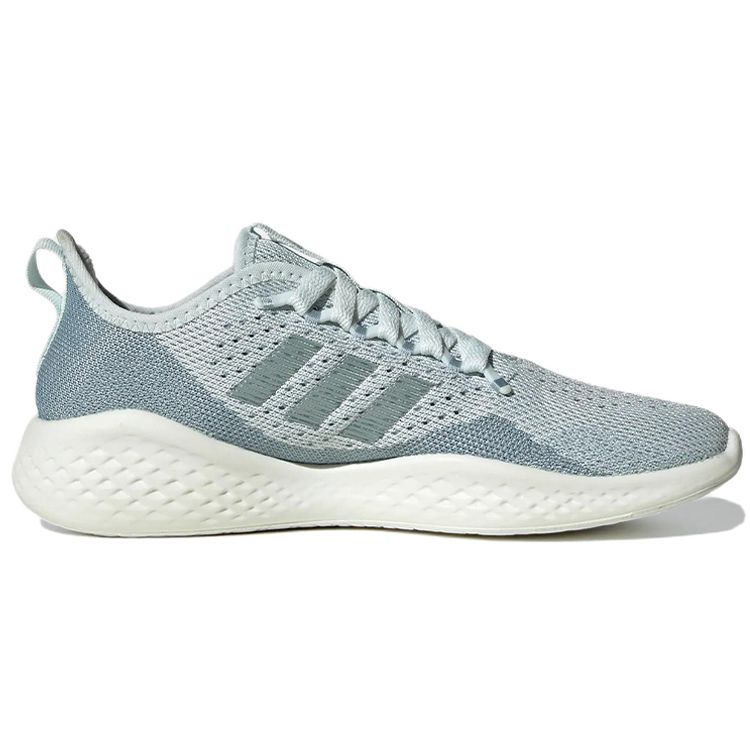 Adidas Fluidflow 2.0 Comfortable Lightweight Fabric Slip-Resistant Durable Low-Top Casual Running Shoes Women Sneakers Light-Blue GX8288