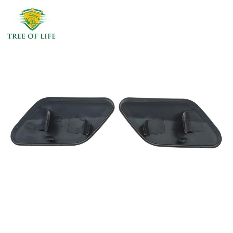 Front Bumper Headlight Headlamp Washer Jet Cover Unprimed Nozzle Cap For Vauxhall Opel Ignia 2008-2013 20998581 1452018
