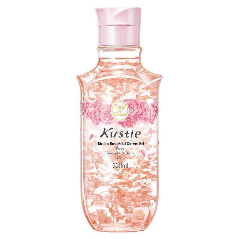Kustie Rose Petal Shower Gel