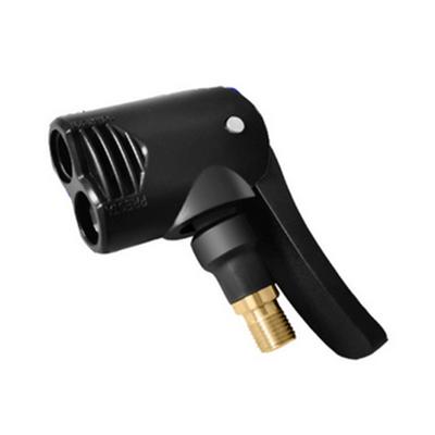 Portable Inflatable Pump Bike Tire Air Chuck Brass Dual Head Adapter Converter Bicycle Pump Nozzle Bicycle Tyre Wheel Valve Part