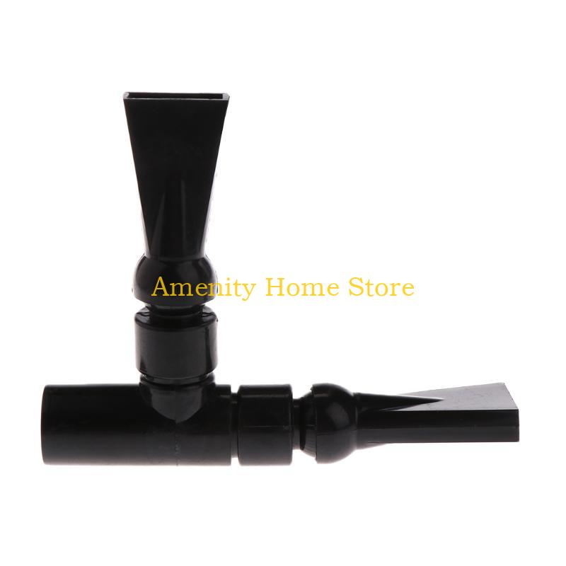 

F26C Plastic Outflow Water Duckbill Pipe Connector Matching with Outlet Tube чёрный