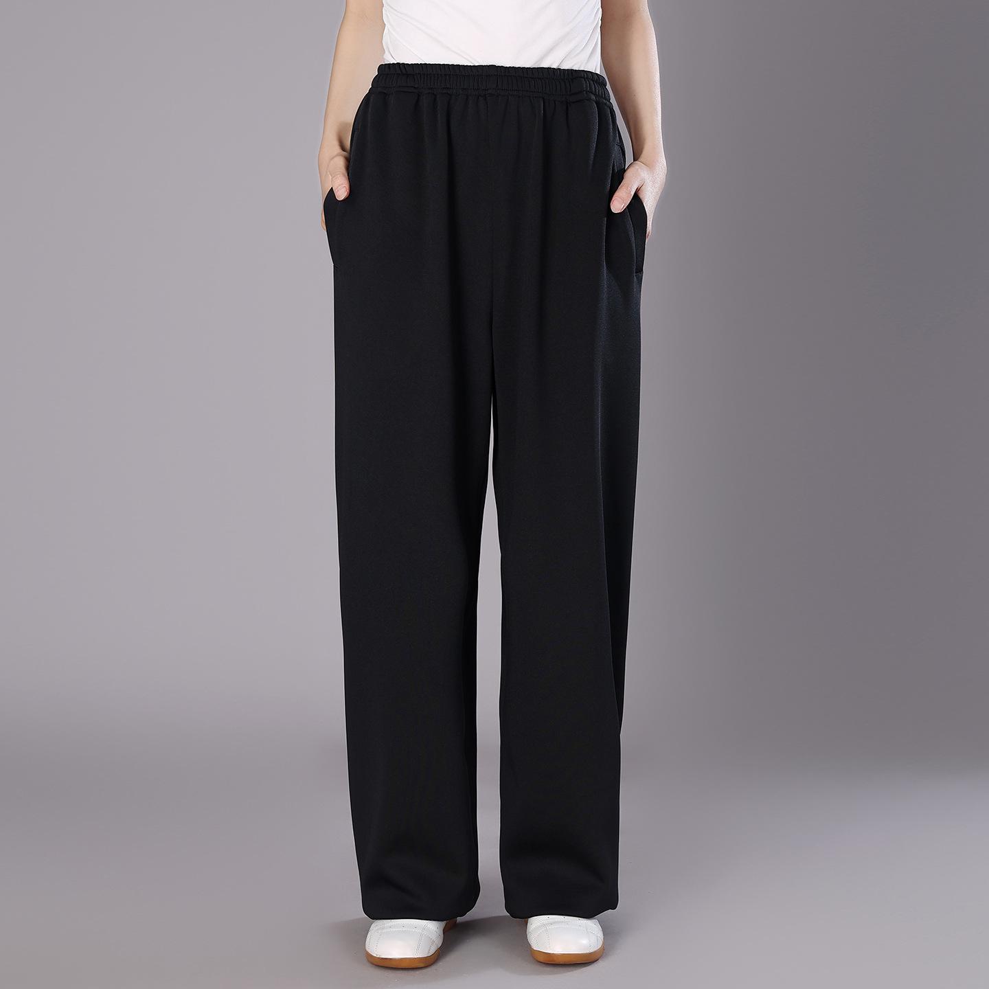 Hongji Velvety Milk Silk Tai Chi Clothing - Warm Autumn/Winter 2025 Edition for Men & Women Martial Arts Practice. XXL