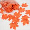 100 Pcs Fall Fake Silk Leaves Wedding Favor Autumn Maple Leaf Wedding Decoration