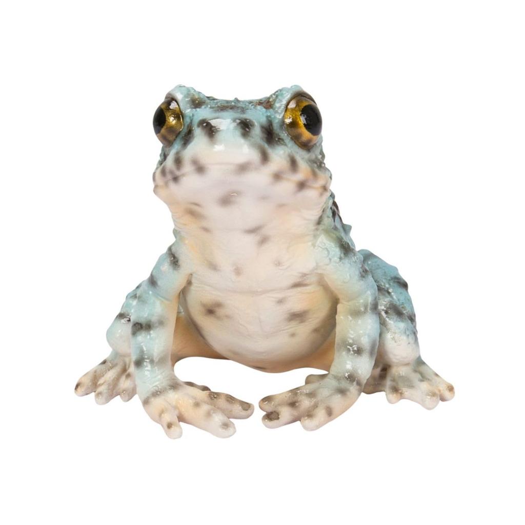 Ubia Ishikawa Frog Blue 8 X 8 X 7 Cm Doll Figure Ornament Animal Garden Decoration Frog H20221-1