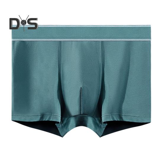 Uomo Boxer Intimo Vita Media U-Convex Colore Solido Senza Cuciture Pantaloncini Slip Traspiranti Senza Sudore Vestibilità Slimslip