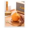 Auspicious Orange Ceramic Coffee Mug