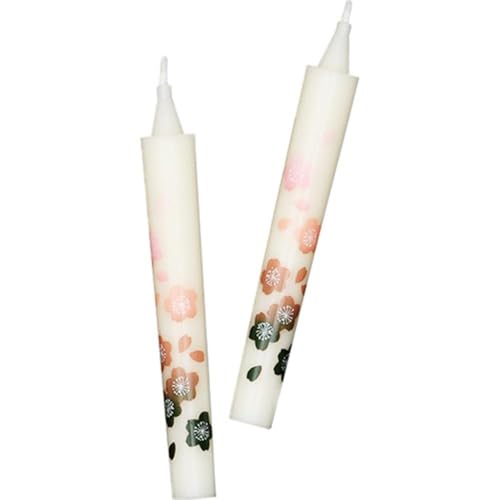 Chiyo Uno's Incense Sticks, Special Selection Light Ink Cherry Blossom Design, with Picture Candle Set (37119)