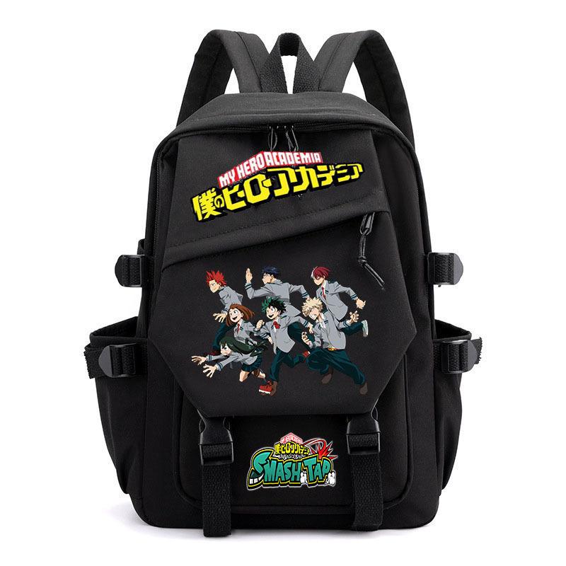 My Hero Academy School Bag Children's Backpack Elementary School Bag Male Female Junior High School Student College Student Campus Backpack