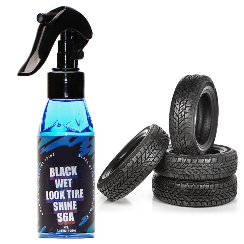 Long Lasting Tire Coating Agent Formula Dressing Sprayer Suitable for SUVs and Offroads Vehicles Rubber Synthetic Wheels