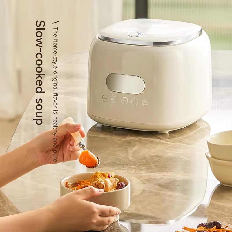 2.5L Smart 8-Intelligent Programme 400W Multicooker Low Sugar 24H Timer Electric Rice Cooker Food Warmer