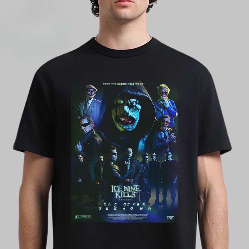 2026 New Ice Nine Kills Cotton Band Shirt Unisex Summer Short Sleeve Fashion Brand Tee Luxury Casual Vintage Tshirt