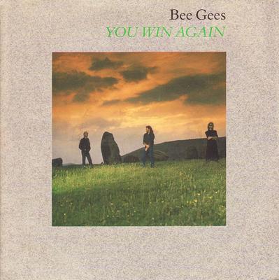 7inch Record BEE GEES - You Win Again W8351 Warner Bros. Re 1987 UK Pop Used