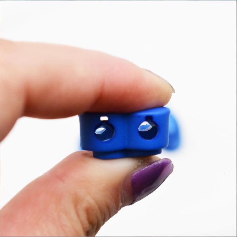 10/20 Stück Bunte Herzförmige Nadelstopper Doppelbohrung, Federstopper für Stricken Häkeln DIY Bastelstopper Nadelhalter