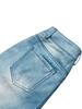 Women's Embroidered Wide-Leg Mid-Waist Summer Jeans N011