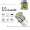 AA92-1157 LED Bulb White 54SMD 1080 Lumens, 7528 2357 2057 LED Light Bulbs For Brake Tail Running Parking Backup Light