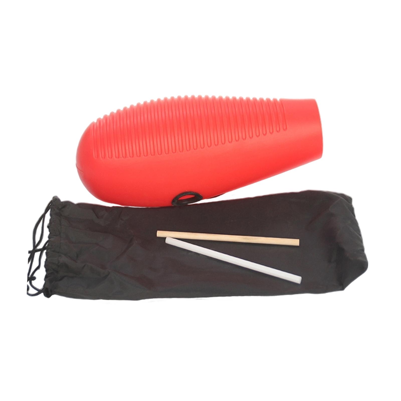 Гуиро Инструмент Профессиональный Рыбообразный Музыкальный Тренировочный Инструмент, Латинская Перкуссия красный