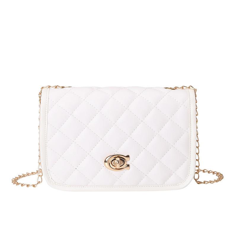 2022 Женская сумка Милая и свежая вышитая сумка через плечо Оптовая женская сумка белый