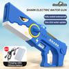 Shark Large Capacity Electric Water Gun Toy Continuous Firing Water gun Automatic Water Absorption Watergun Summer Pool Toy