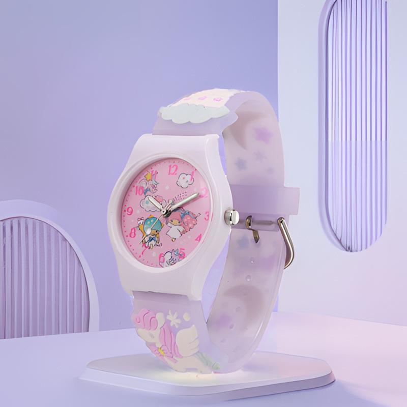 Adorable Sanrio Kids' Quartz Watch - Cartoon Design for Boys & Girls