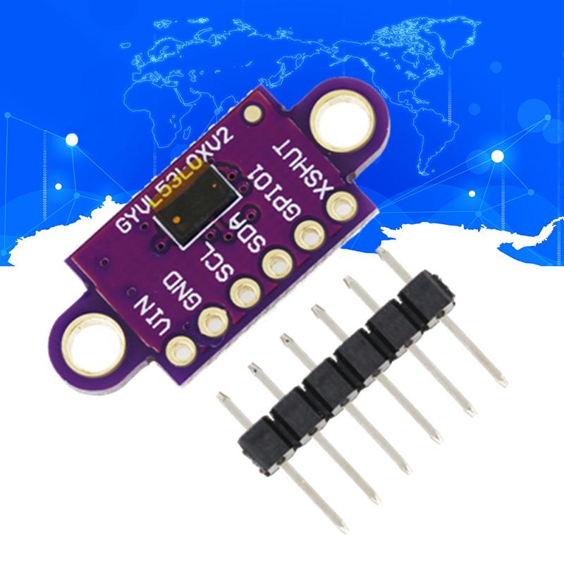 Vl53L0X Time-Of-Flight (Tof) Laser Ranging Sensor Breakout 940Nm Gy-530 Gy-Vl53L0Xv2 Laser Distance Module I2C Iic