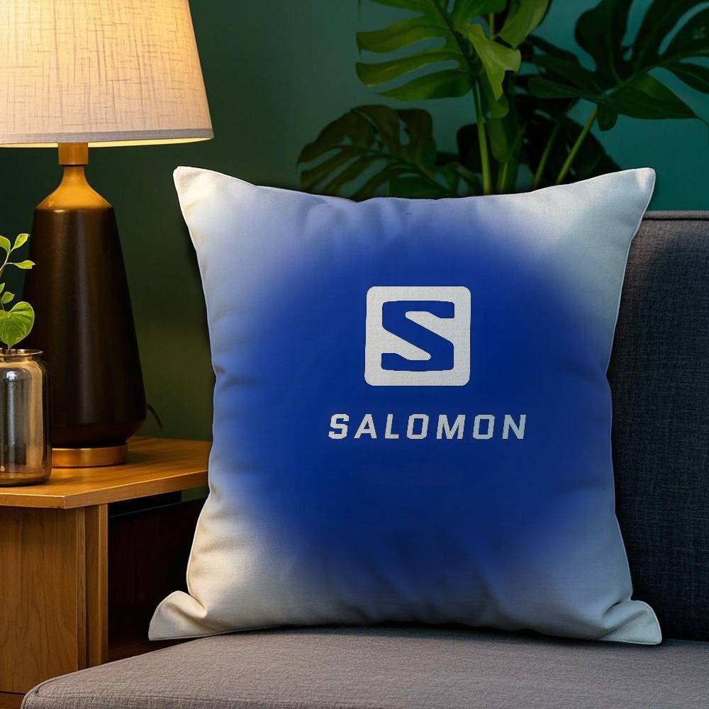 

C-Classic S-SALOMONS Pillow Case Plush Fabric Soft Double Sided Print Home Sofa High Quality Cushion Cover Throw 12x12Inch