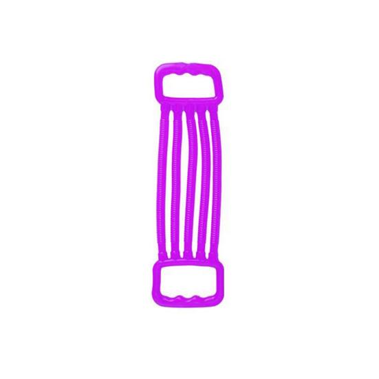 2Pcs Kids Tensioner Toy Stretch TPR Stress Relief Colorful Toddlers Arm Strength Training Resistance Band Decompression Expander Rope Toy