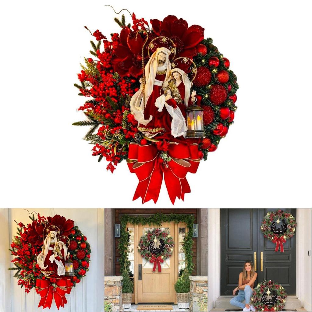 Stunning Exquisite Acrylic Christmas Wreath For Indoor And Outdoor Decoration