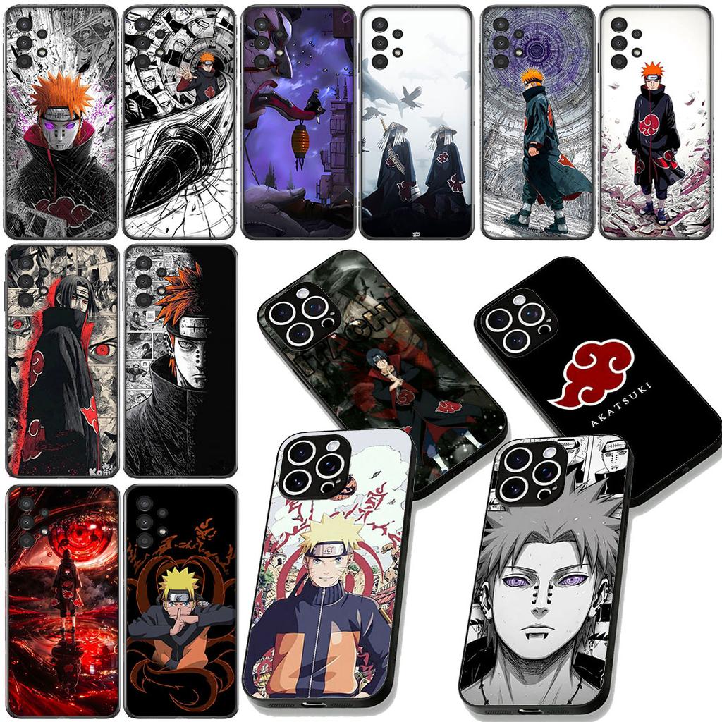 Pain Narutos Uchiha Itachi Akatsuki Phone Case for Samsung Galaxy Note 20 9 10 S8 S10 Lite S9 Plus A54 A53 A21S S10E A17 Cover