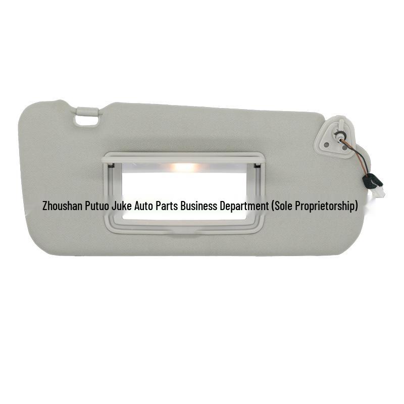 Left Gray Sun Visor for 2009-2014 Nissan Murano (Part 96401-1AA1B)